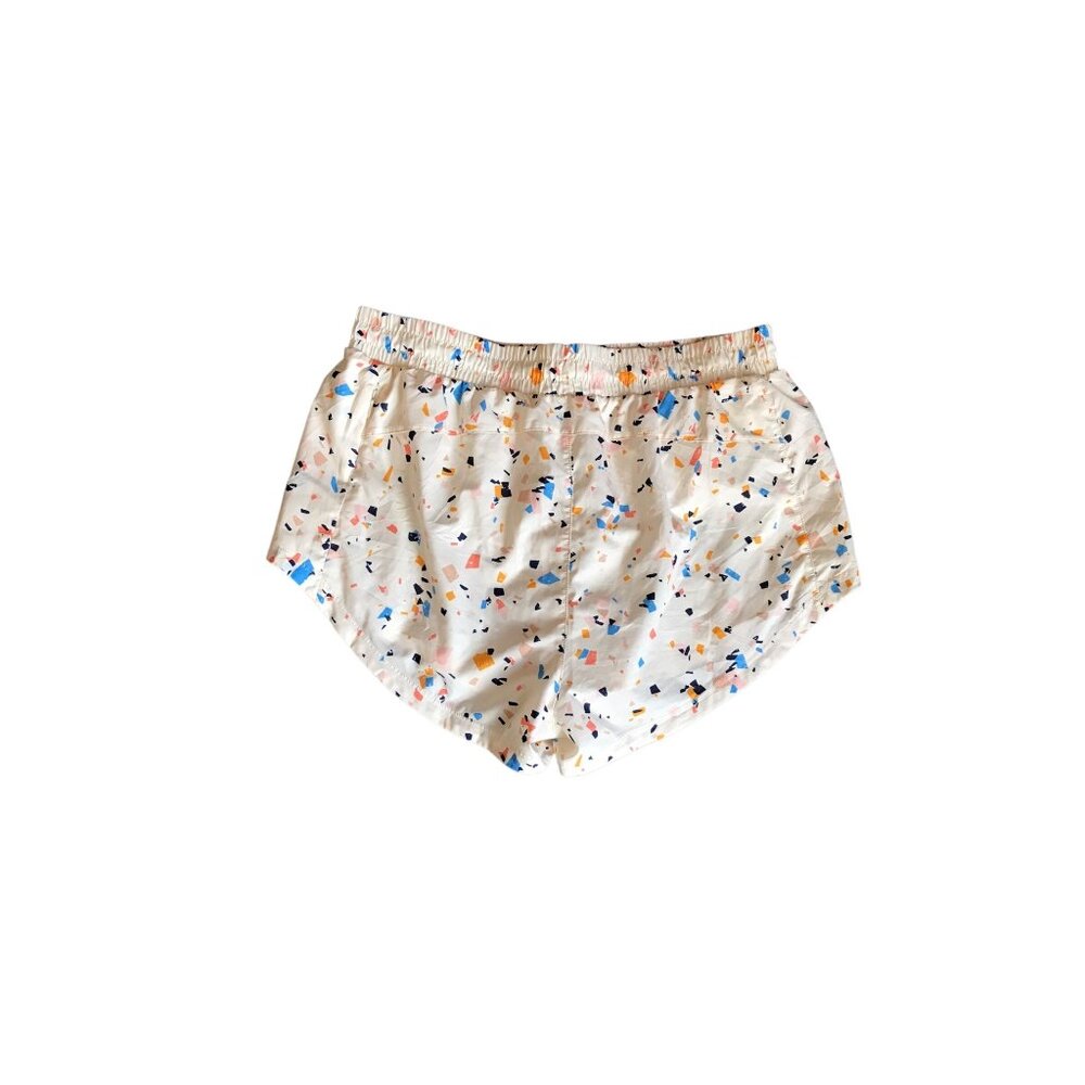 Fabletics White Multicolored Patterned Running Sh… - image 4